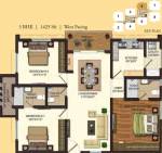Ramakrishna Venuzia Phase I (3BHK+3T (1,425 sq ft) 1425 sq ft)