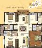 Ramakrishna Venuzia Phase I (3BHK+4T (1,700 sq ft) 1700 sq ft)