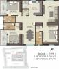 Sagara The Address (3BHK+3T (1,890 sq ft) + Pooja Room 1890 sq ft)