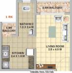 Shree Vasturachana Gokul II (1BHK+1T (350 sq ft) 350 sq ft)