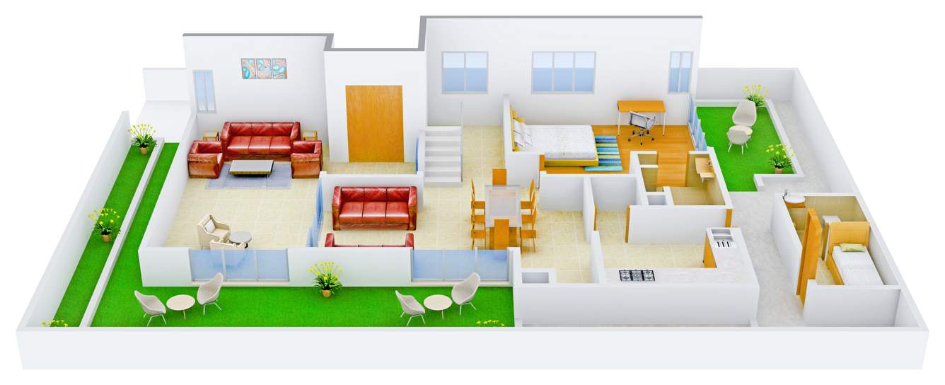 TVH Vista Ville (4BHK+4T (3,400 sq ft) + Servant Room 3400 sq ft)