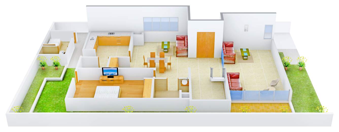 TVH Vista Ville (4BHK+4T (3,465 sq ft) + Servant Room 3465 sq ft)