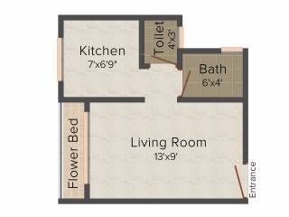 Raj Aangan (1BHK+1T (336 sq ft) 336 sq ft) Raj Aangan (1BHK+1T (336 sq ft) 336 sq ft)