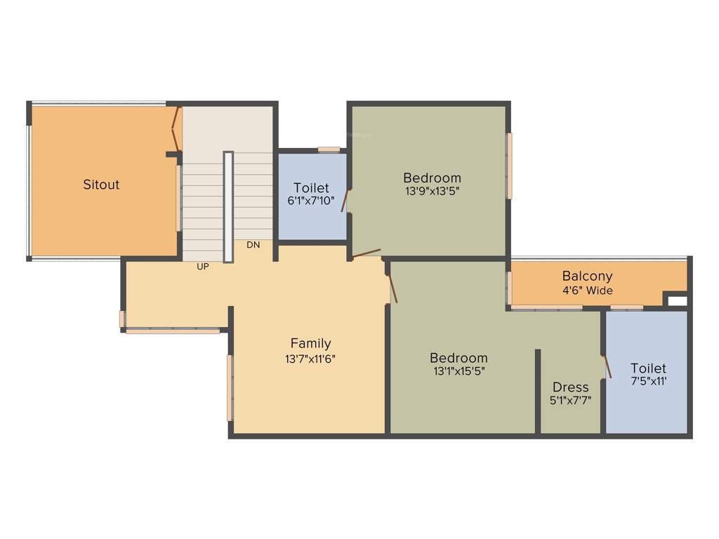 Brigade Atmosphere (4BHK+5T (3,410 sq ft) + Servant Room 3410 sq ft)