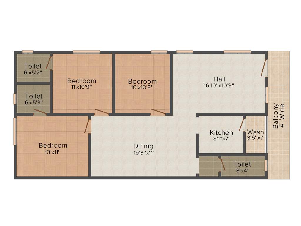 Gayatri Jyothi and Manasa Enclave (3BHK+3T (1,500 sq ft) 1500 sq ft)