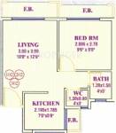Apsara Bhakti Sagar (1BHK+1T (518 sq ft) 518 sq ft) Apsara Bhakti Sagar (1BHK+1T (518 sq ft) 518 sq ft)