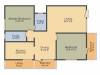 Padmalaya Residency II (2BHK+2T (1,235 sq ft) 1235 sq ft)