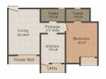 Cosmos Meluha (1BHK+2T (425 sq ft) 425 sq ft) Cosmos Meluha (1BHK+2T (425 sq ft) 425 sq ft)