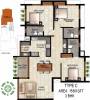 Silver Springs (3BHK+3T (1,560 sq ft) 1560 sq ft)