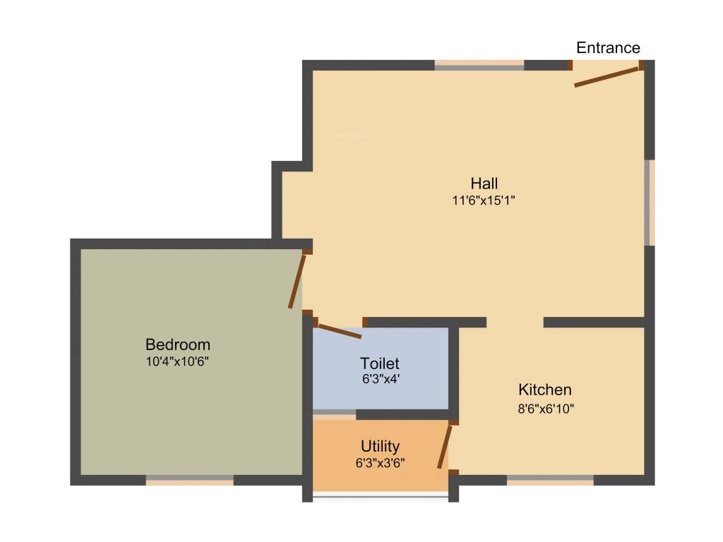 Antony Rejoice (1BHK+1T (548 sq ft) 548 sq ft)