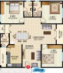 floorPlan of GSRK Aashirwad Heights