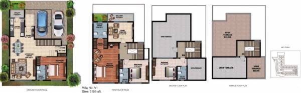 Casagrand Irene Villas (4BHK+4T (3,156 sq ft) 3156 sq ft)