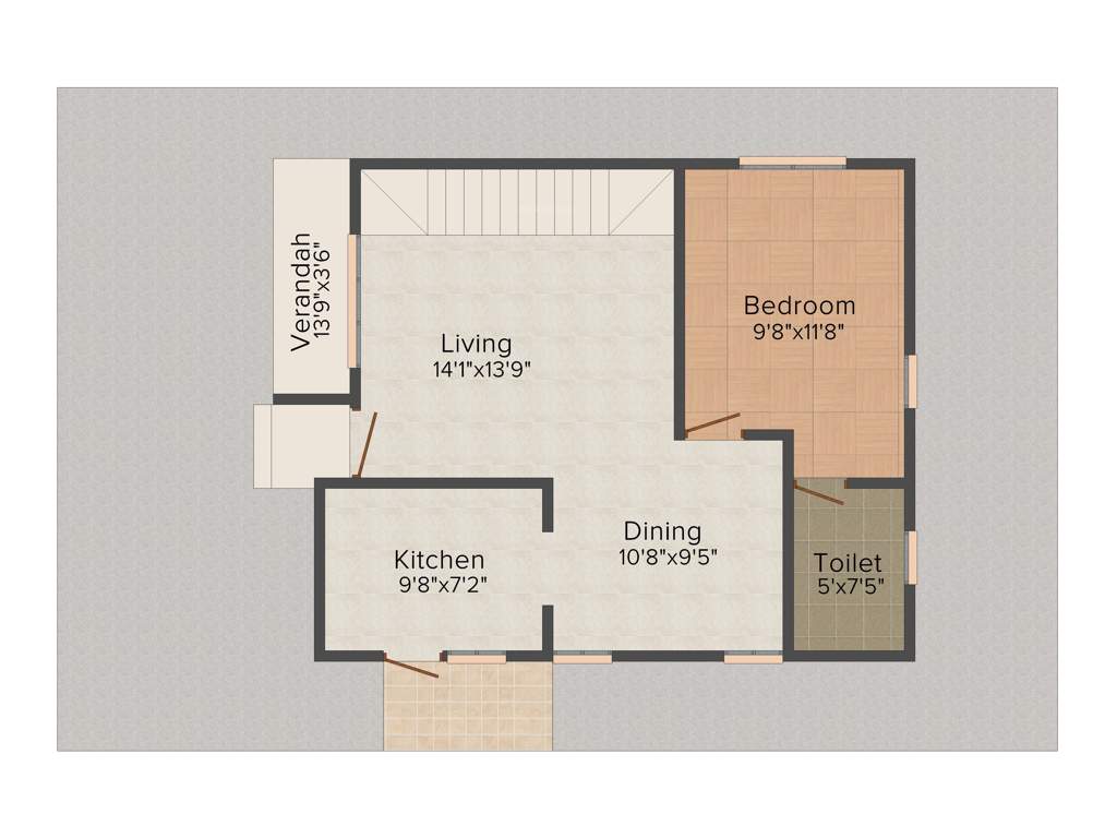 Nucleus Riva Villas (3BHK+3T (1,418 sq ft) 1418 sq ft)