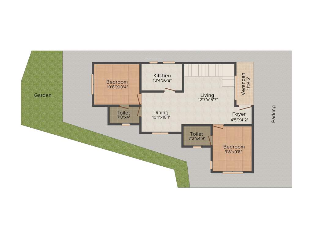 Nucleus Riva Villas (4BHK+4T (1,783 sq ft) 1783 sq ft)