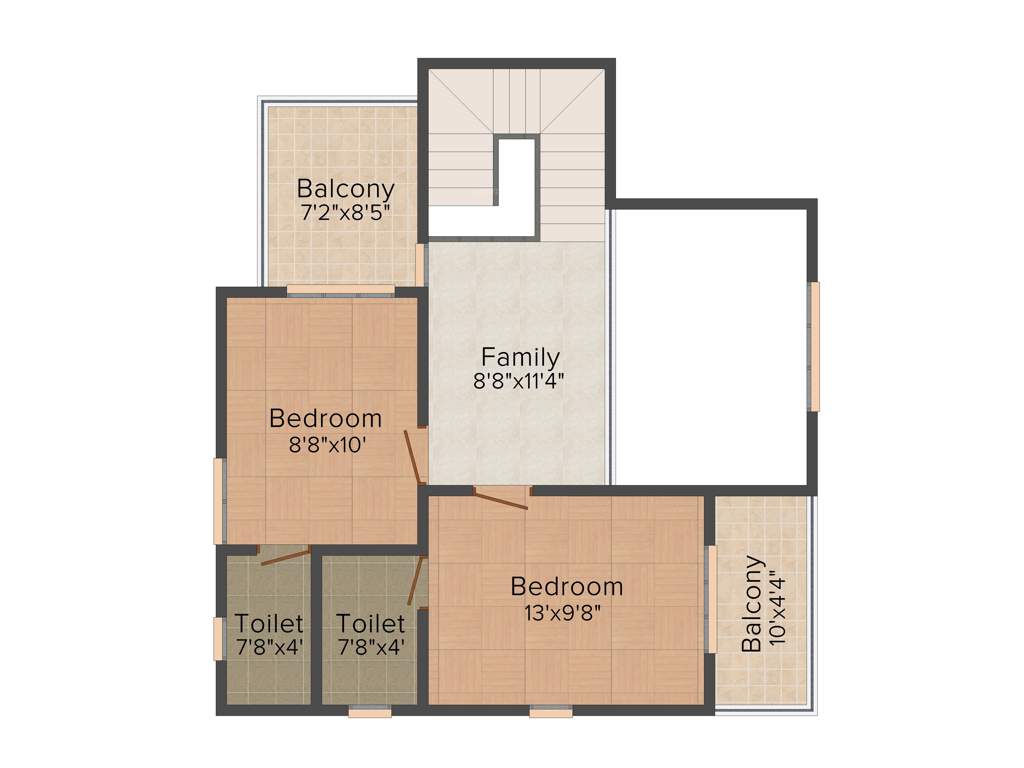 Nucleus Riva Villas (4BHK+4T (1,699 sq ft) 1699 sq ft)