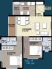 Nucleus Riva (2BHK+2T (933 sq ft) 933 sq ft)