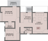 Gangotree Subhankar (2BHK+2T (714 sq ft) 714 sq ft)