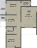 Gangotree Subhankar (2BHK+2T (722 sq ft) 722 sq ft)