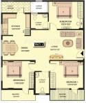 Active Meenakshi Paradise (3BHK+2T (1,345 sq ft) 1345 sq ft) Active Meenakshi Paradise (3BHK+2T (1,345 sq ft) 1345 sq ft)