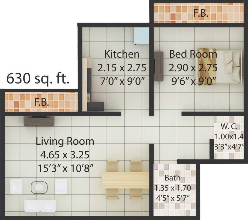  riverside greens Floor Plan Floor Plan