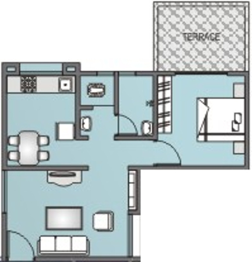 BK Sun Fantasy (1BHK+1T (650 sq ft) 650 sq ft) BK Sun Fantasy (1BHK+1T (650 sq ft) 650 sq ft)