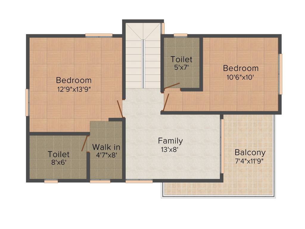 Gitanjali Honeypool (3BHK+3T (1,560 sq ft) 1560 sq ft)