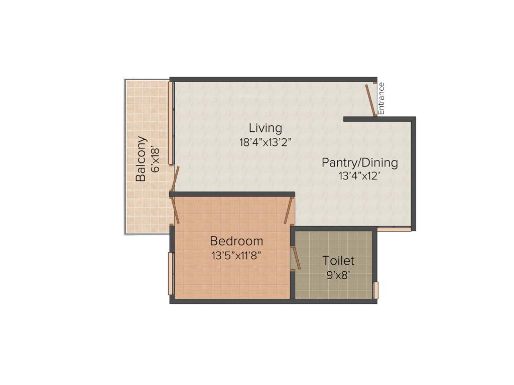 Aamoksh Retirement Home (1BHK+1T (1,014 sq ft) 1014 sq ft)