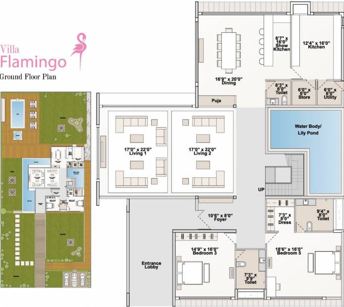 Arvind Flamingo (6BHK+7T (9,900 sq ft) + Pooja Room 9900 sq ft)