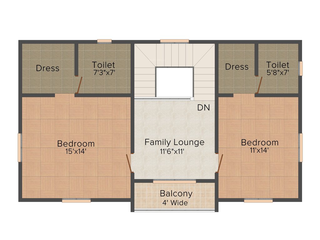 Legend Opera (3BHK+3T (2,259 sq ft) 2259 sq ft)