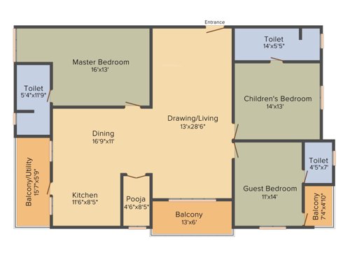 Star RR Star Home (3BHK+3T (2,237 sq ft) + Pooja Room 2237 sq ft) Star RR Star Home (3BHK+3T (2,237 sq ft) + Pooja Room 2237 sq ft)