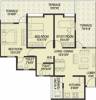 Sanjeevani Prestige Avenue (2BHK+2T (1,382 sq ft) + Study Room 1382 sq ft)