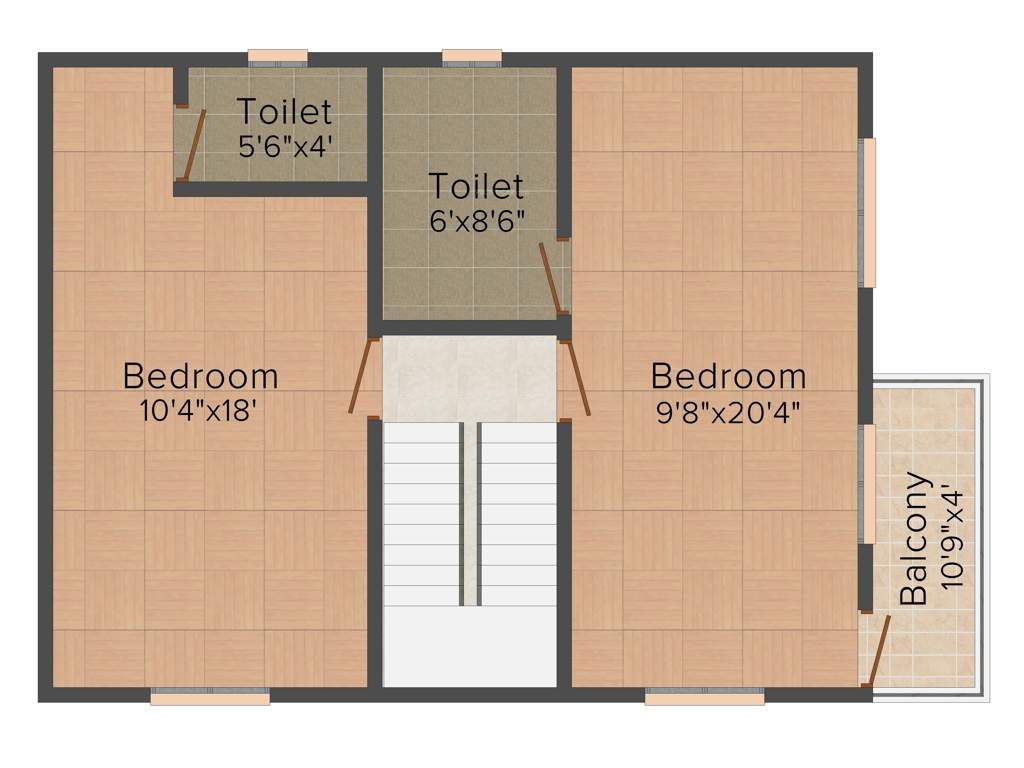 Sai Sun Palm Orchard (3BHK+3T (1,300 sq ft) 1300 sq ft)