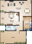 Models Royal Palms (1BHK+2T (1,162 sq ft) 1162 sq ft)
