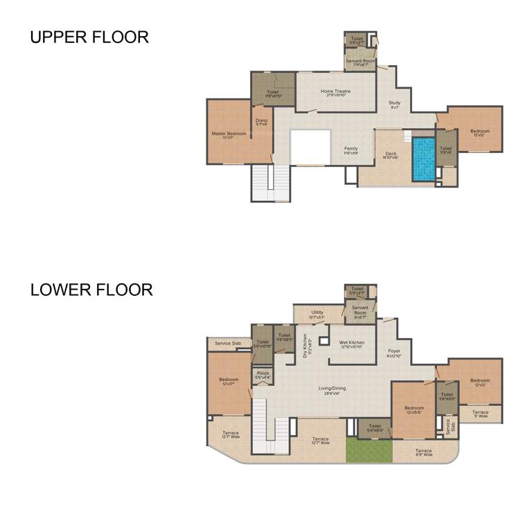 Aparna Elina (5BHK+5T (4,900 sq ft) + Servant Room 4900 sq ft)