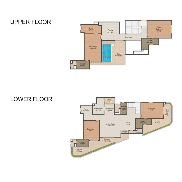 Aparna Elina (4BHK+4T (4,010 sq ft) + Pooja Room 4010 sq ft)