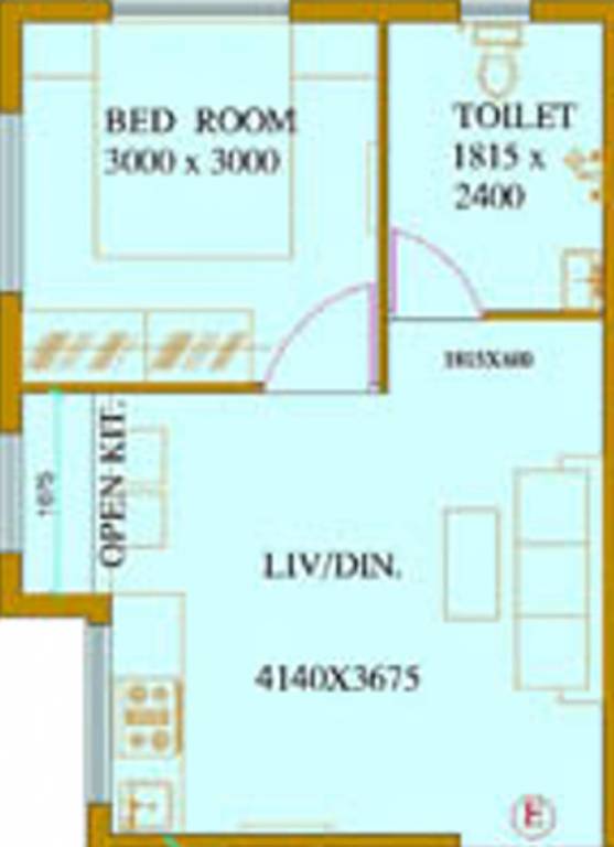 Skywood Greens (1BHK+1T (565 sq ft) 565 sq ft) Skywood Greens (1BHK+1T (565 sq ft) 565 sq ft)