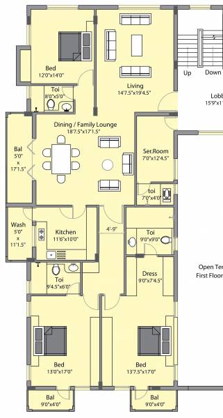  savoy Floor Plan Floor Plan