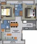 Manohar Palm Residency (2BHK+2T (980 sq ft) 980 sq ft) Manohar Palm Residency (2BHK+2T (980 sq ft) 980 sq ft)