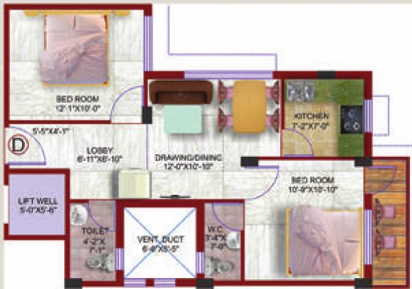  residency Floor Plan Floor Plan