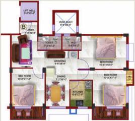  residency Floor Plan Floor Plan