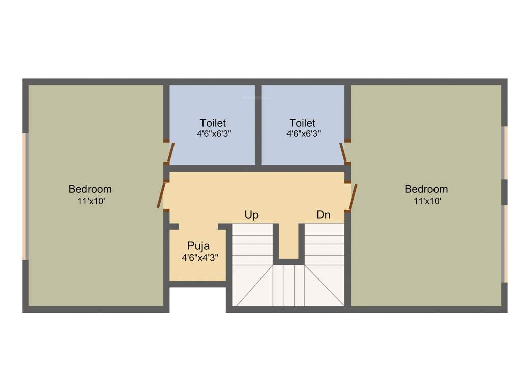 Shree Radha Jaldeep Casa (4BHK+4T (2,880 sq ft) + Pooja Room 2880 sq ft)