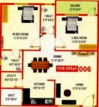 SBB Royal (2BHK+2T (1,036 sq ft) 1036 sq ft) SBB Royal (2BHK+2T (1,036 sq ft) 1036 sq ft)