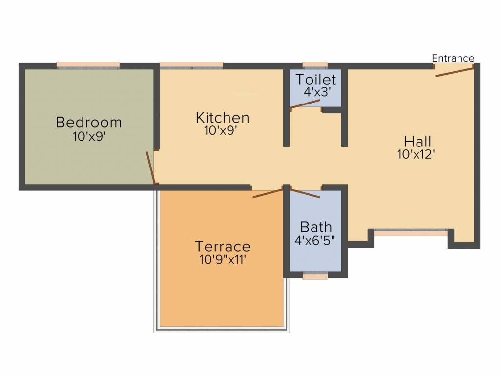 Sahil Developers Anand 1BHK+1T (633 sq ft) Sahil Developers Anand 1BHK+1T (633 sq ft)