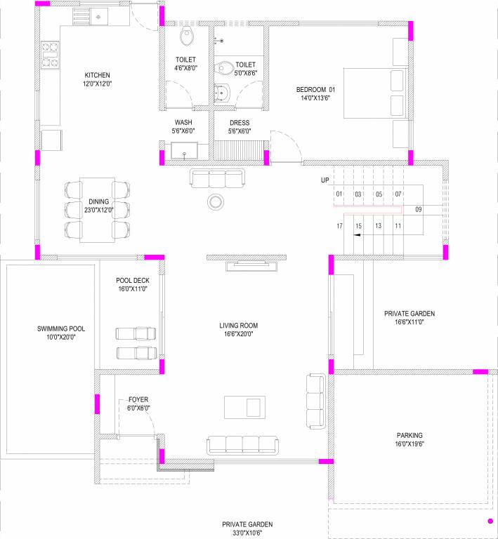 Pushpam Ranches (4BHK+4T (3,450 sq ft) 3450 sq ft)
