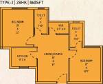 Orchid Lavanya (2BHK+2T (860 sq ft) 860 sq ft) Orchid Lavanya (2BHK+2T (860 sq ft) 860 sq ft)