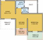 Maple Aapla Ghar Ambegaon Annex (1BHK+1T (531 sq ft) 531 sq ft)