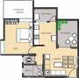 Maple Aapla Ghar Lonikand (1BHK+1T (694 sq ft) 694 sq ft)