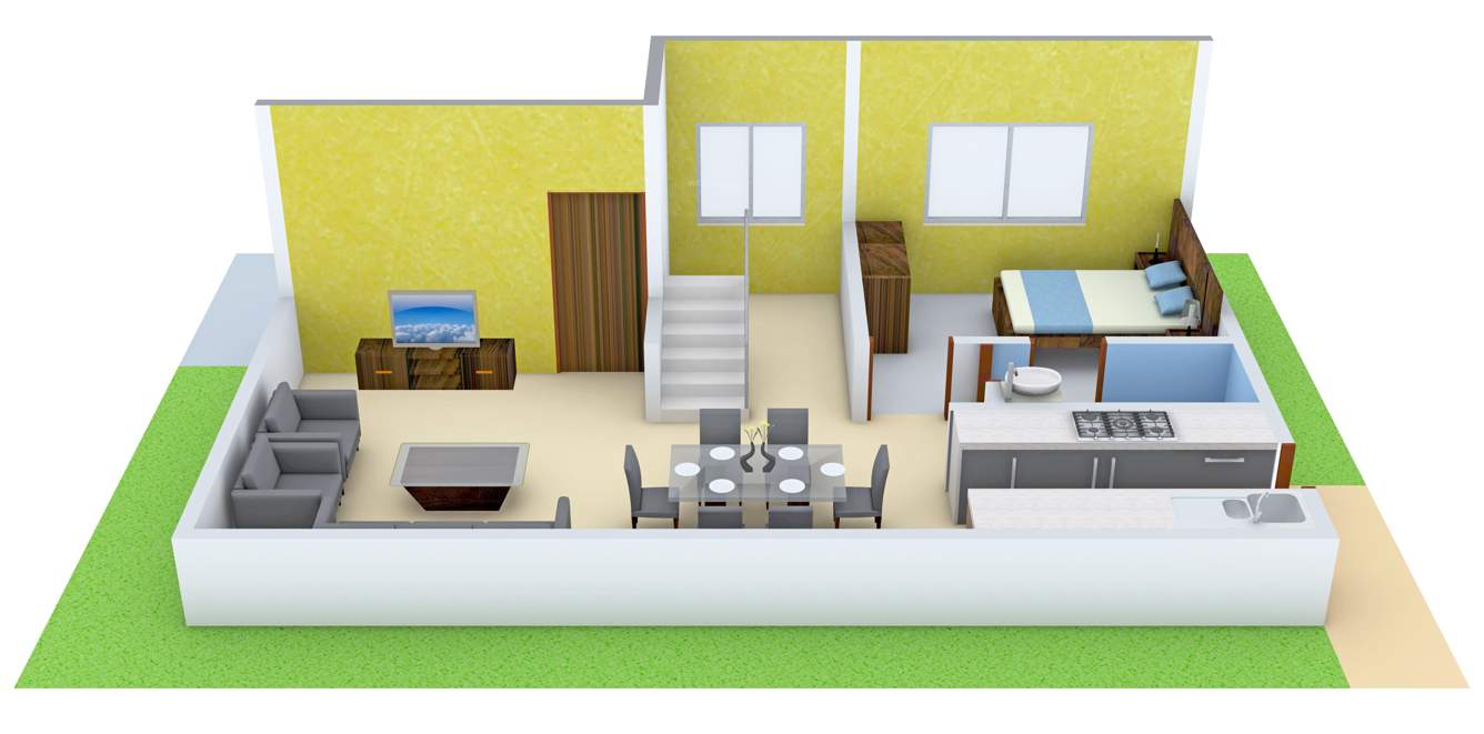 Concorde Napa Valley (3BHK+3T (1,885 sq ft) + Study Room 1885 sq ft)