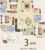 Kotecha Royal Essence (3BHK+3T (1,504 sq ft) 1504 sq ft)