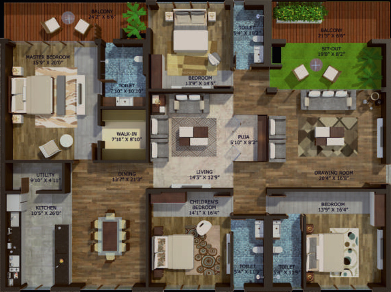 Phoenix Halcyon (4BHK+4T (4,725 sq ft) Pooja Room 4725 sq ft) Phoenix Halcyon (4BHK+4T (4,725 sq ft) Pooja Room 4725 sq ft)